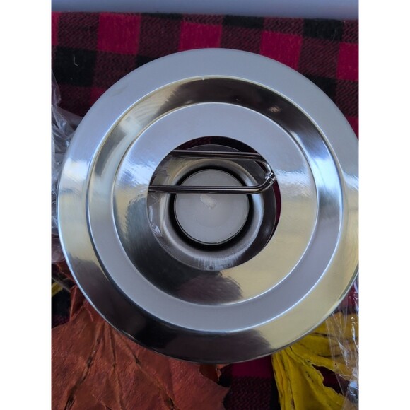 Revere Ware Stainless Steel Warmer Set 4 Pc Fondue Sauce Server NEW in Box World - Picture 10 of 10